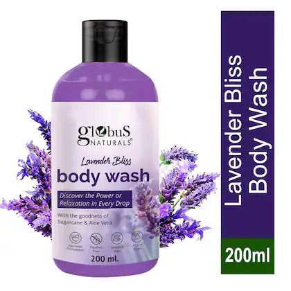 Globus Naturals Lavender Body Wash 200ml